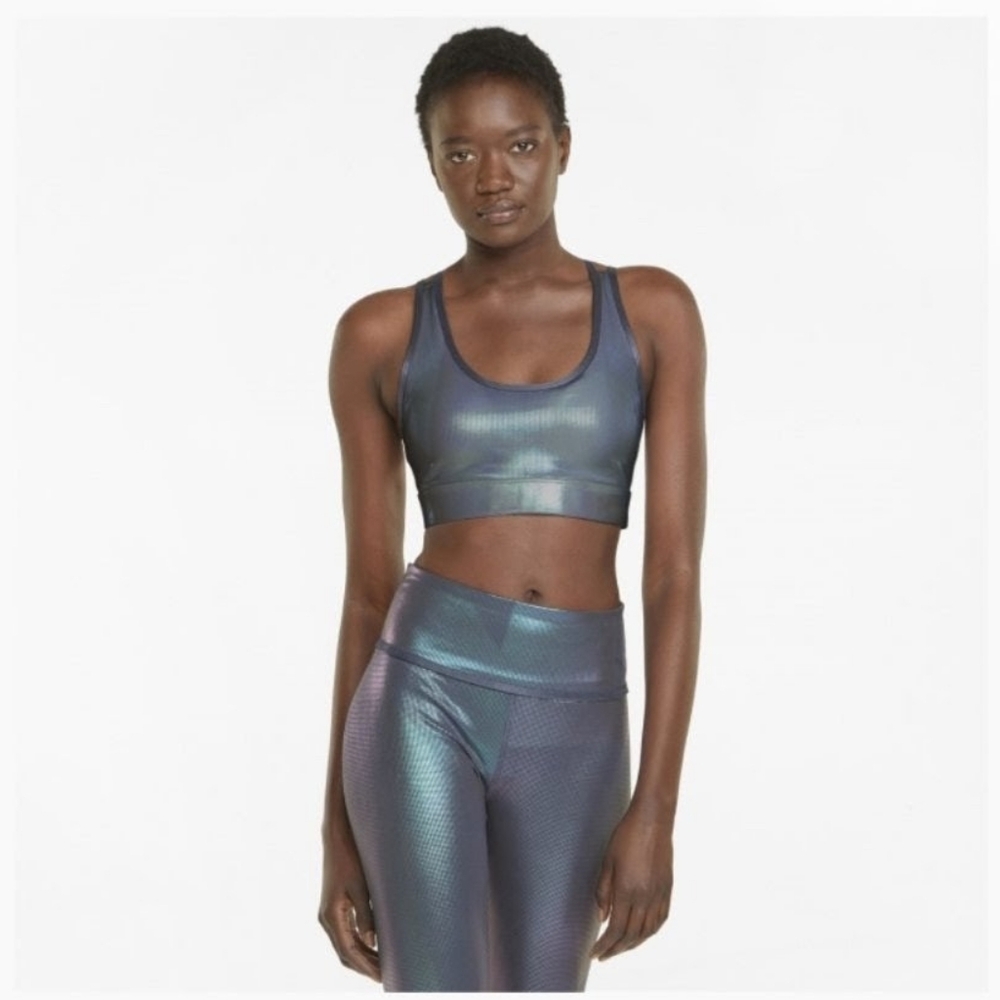 Puma Mid Impact Stardust Sports Bra